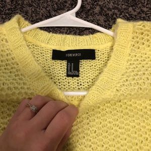 Forever 21 knit sweater shirt
